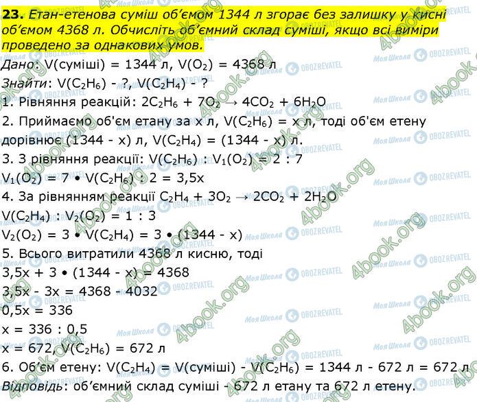 ГДЗ Химия 10 класс страница Стр.67 (23)